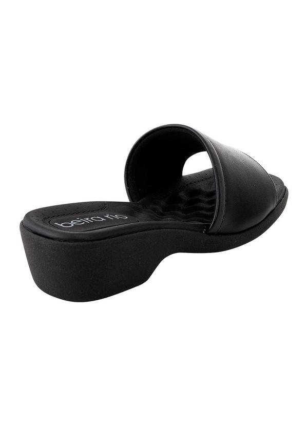 Beira Rio - Tamanco Beira Rio Preta em Sintético 2