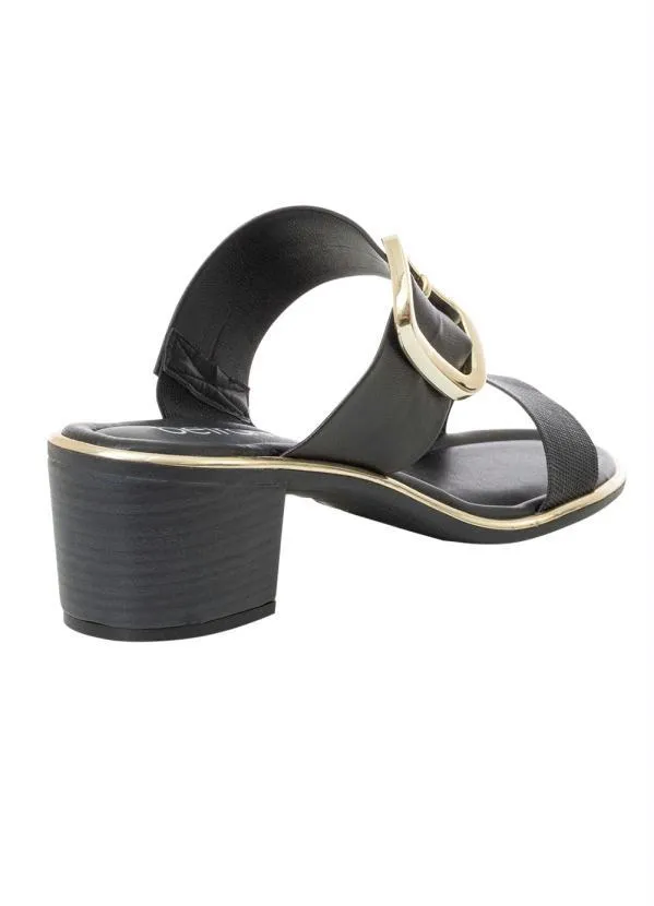 Beira Rio - Tamanco Beira Rio Preto em Sintético 2