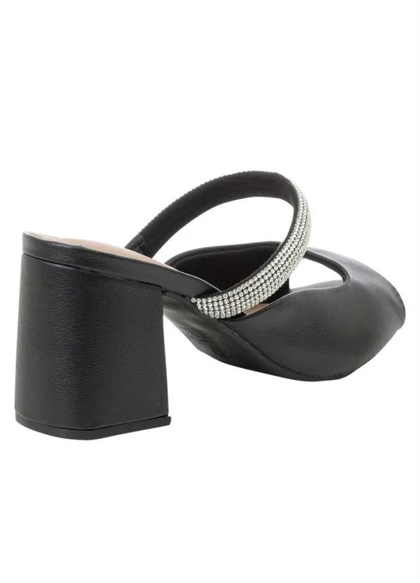 Beira Rio - Tamanco Beira Rio Preto em Sintético 2