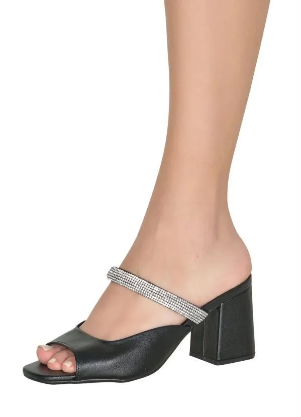 Beira Rio - Tamanco Beira Rio Preto em Sintético 5