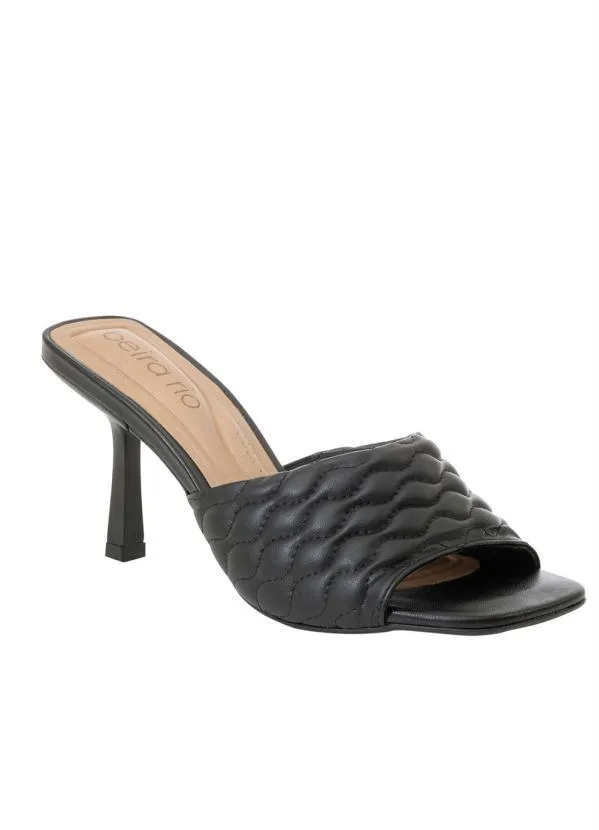 Beira Rio - Tamanco Beira Rio Preto em Sintético