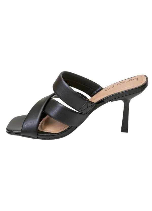 Beira Rio - Tamanco Beira Rio Preto em Sintético 3