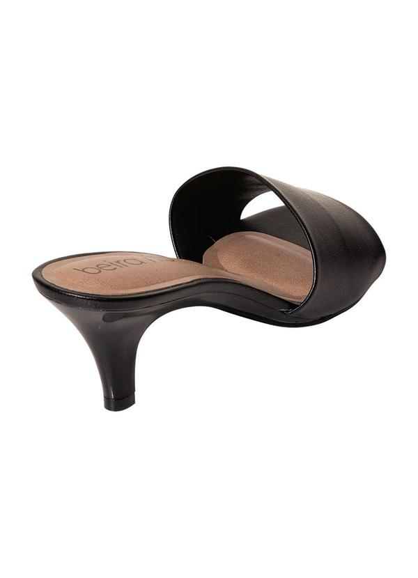 Beira Rio - Tamanco Beira Rio Preto em Sintético 2