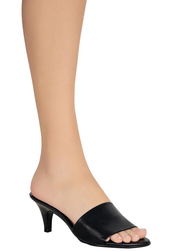 Beira Rio - Tamanco Beira Rio Preto em Sintético 4