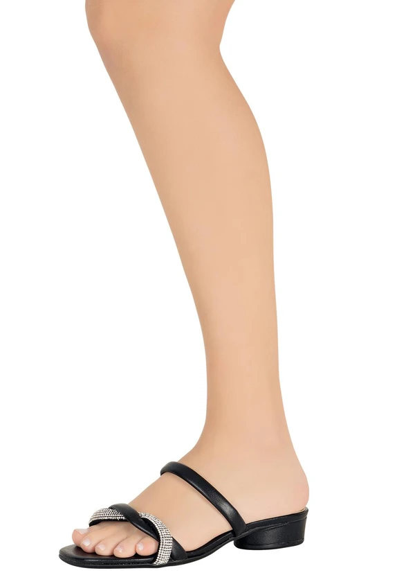 Beira Rio - Tamanco Beira Rio Preto em Sintético 5