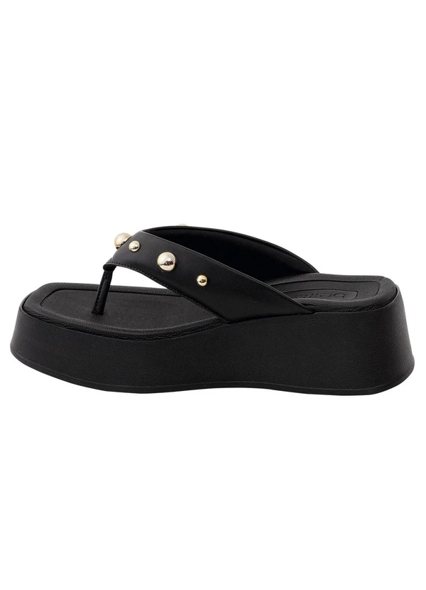 Beira Rio - Tamanco Beira Rio Preto em Sintético 4