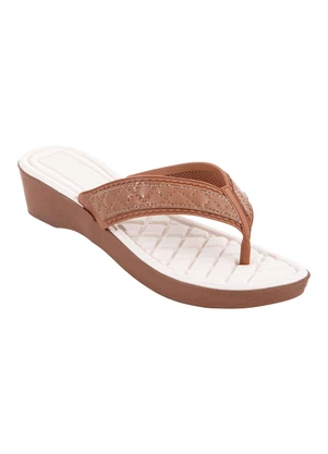 Perfecta - Tamanco Caramelo com Palmilha Confort - PERFECTA