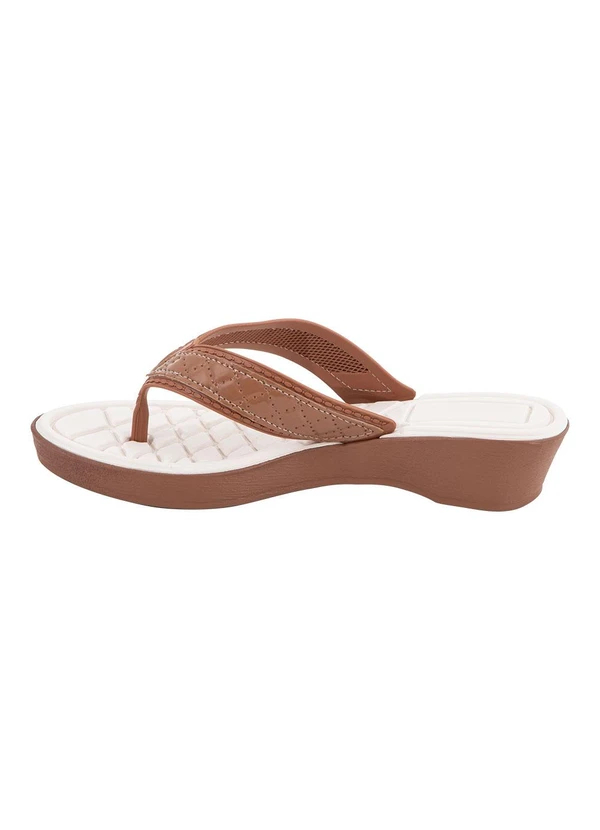 Perfecta - Tamanco Caramelo com Palmilha Confort 3