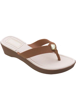 Perfecta - Tamanco Caramelo com Palmilha Confort - PERFECTA