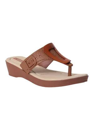 Perfecta - Tamanco Caramelo em Full Plastc - PERFECTA