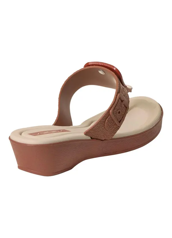 Perfecta - Tamanco Caramelo em Full Plastc 2