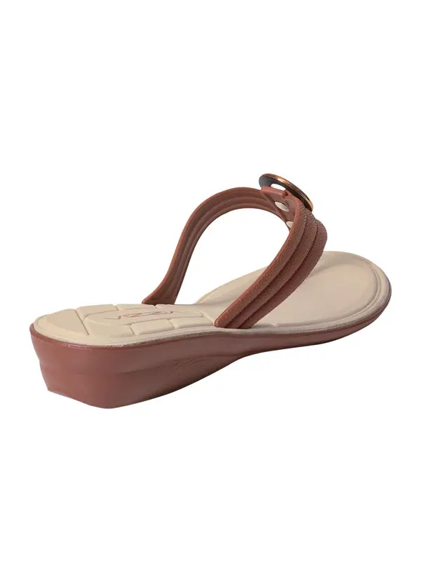 Perfecta - Tamanco Caramelo em Full Plastc 2