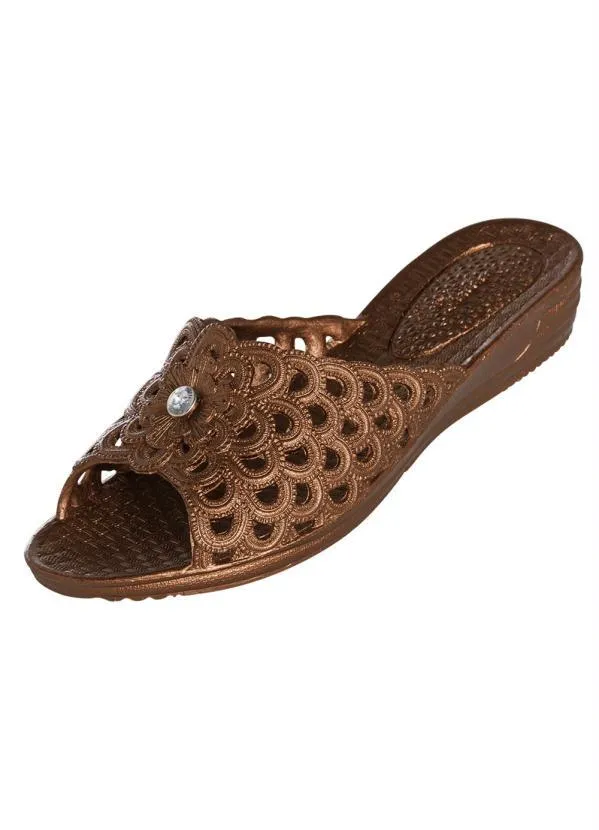 Perfecta - Tamanco Cobre com Detalhe