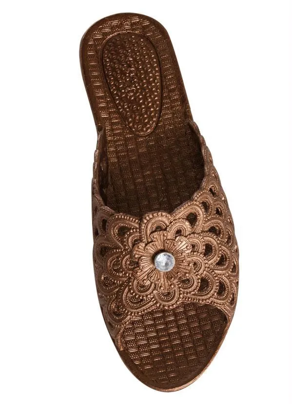 Perfecta - Tamanco Cobre com Detalhe 4