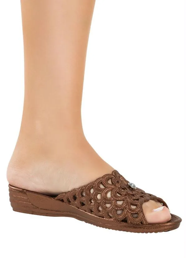 Perfecta - Tamanco Cobre com Detalhe 5