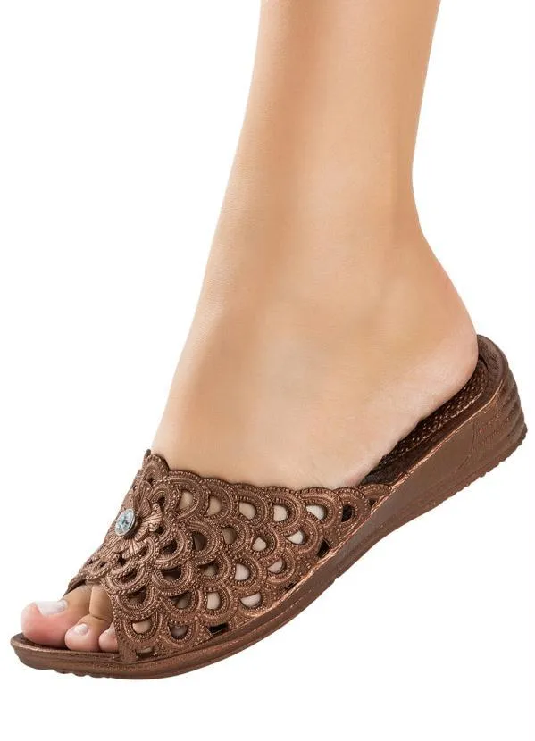 Perfecta - Tamanco Cobre com Detalhe 6