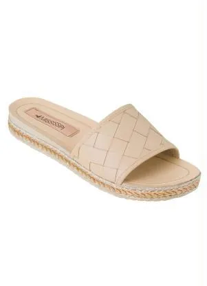 Tamanco Mississipi (Avelã) em Sintético - MISSISSIPI