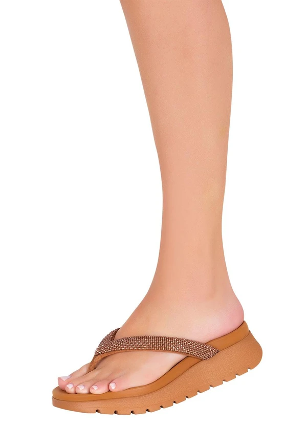 Modare - Tamanco Modare Bege em Sintético 6