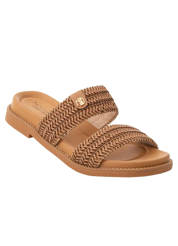 Modare - Tamanco Modare Caramelo em Sintético 2