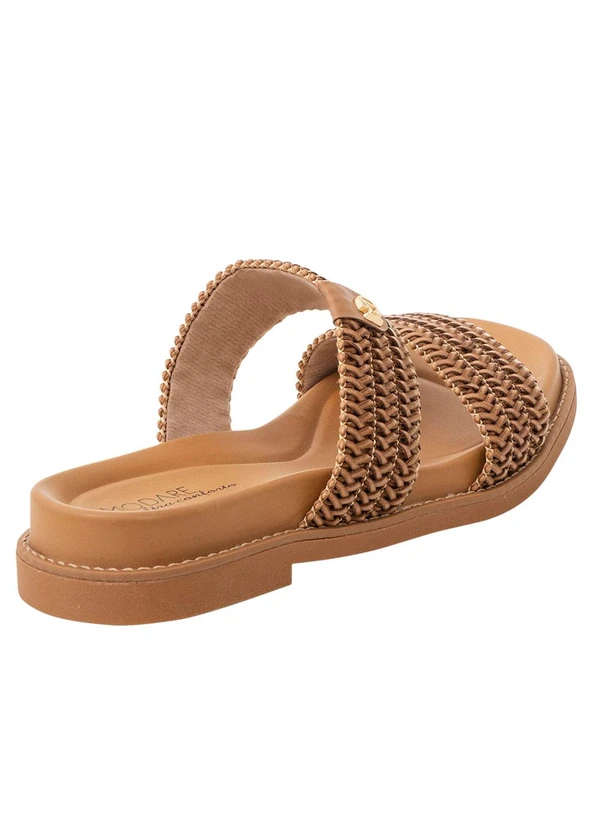 Modare - Tamanco Modare Caramelo em Sintético 3