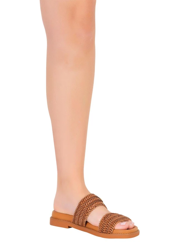 Modare - Tamanco Modare Caramelo em Sintético 5