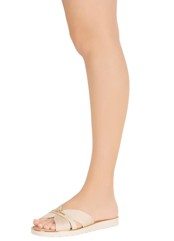 Modare - Tamanco Modare Creme em Sintético 5