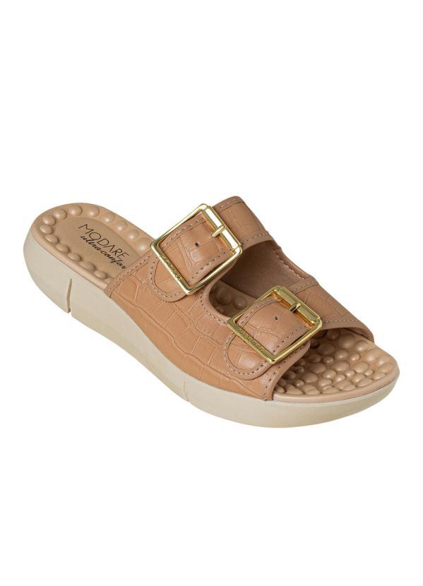 Modare - Tamanco Modare Nude em Sintético