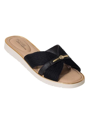 Tamanco Modare (Preta) em Sintético - MODARE