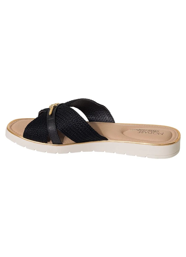 Modare - Tamanco Modare Preta em Sintético 3