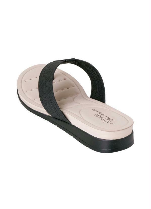 Modare - Tamanco Modare Preto com Palmilha Confort 2