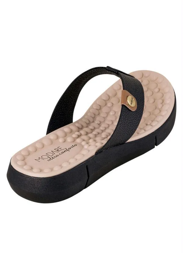 Modare - Tamanco Modare Preto em Sintético 2