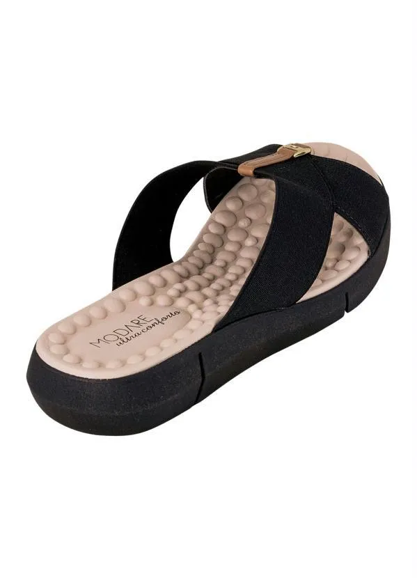 Modare - Tamanco Modare Preto em Sintético 2