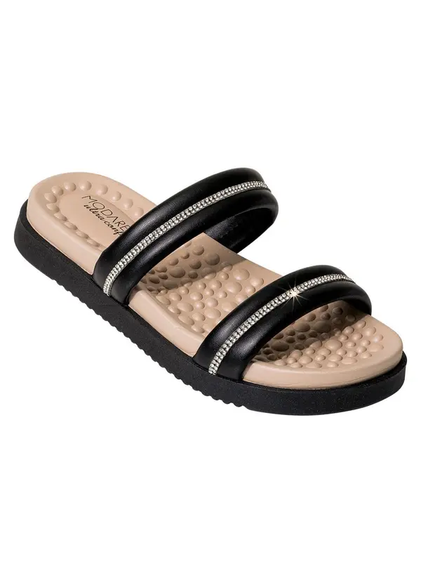 Modare - Tamanco Modare Preto em Sintético