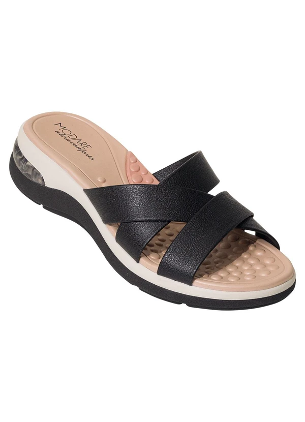 Modare - Tamanco Modare Preto em Sintético