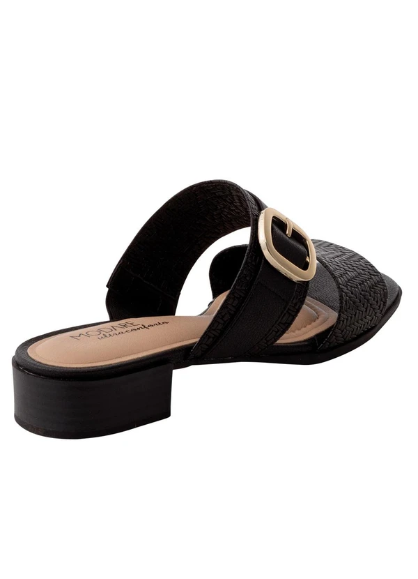 Modare - Tamanco Modare Preto em Sintético 2