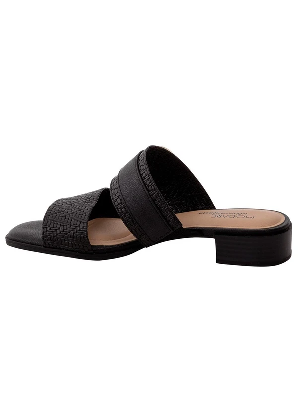 Modare - Tamanco Modare Preto em Sintético 3