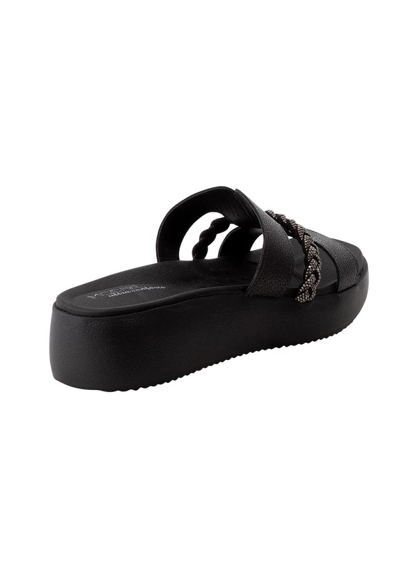 Modare - Tamanco Modare Preto em Sintético 2