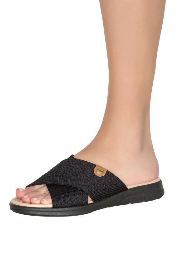 Modare - Tamanco Modare Preto em Tecido 5