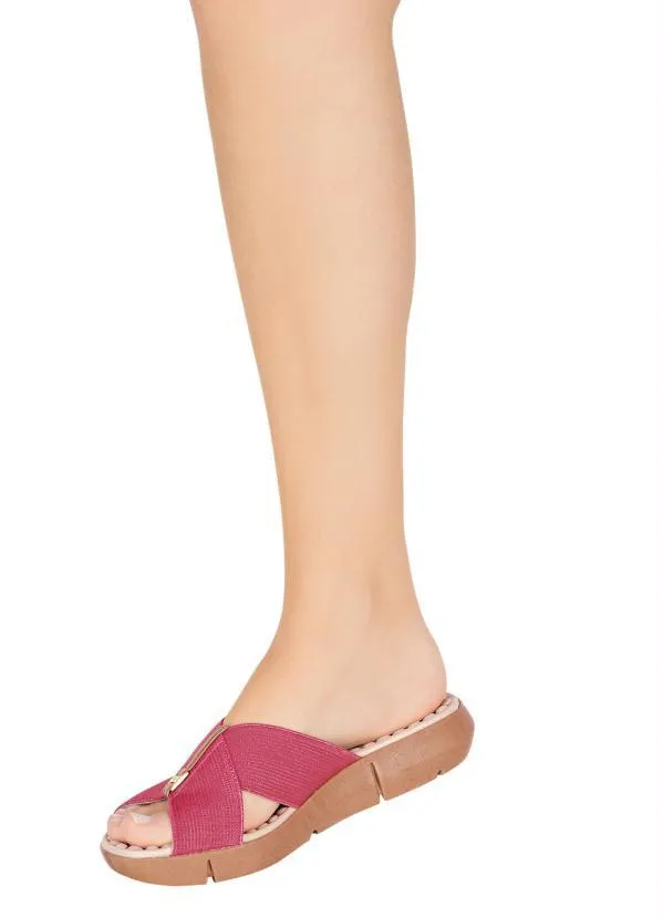 Modare - Tamanco Modare Rosa em Sintético 5