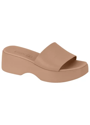 Tamanco Moleca (Nude) em Sintético - MOLECA