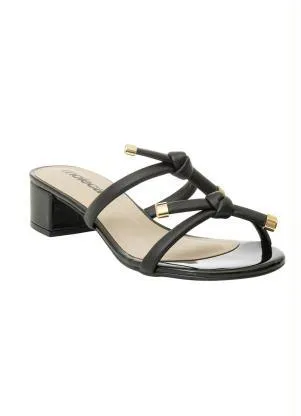 Tamanco Moleca (Preto) em Sintético - MOLECA