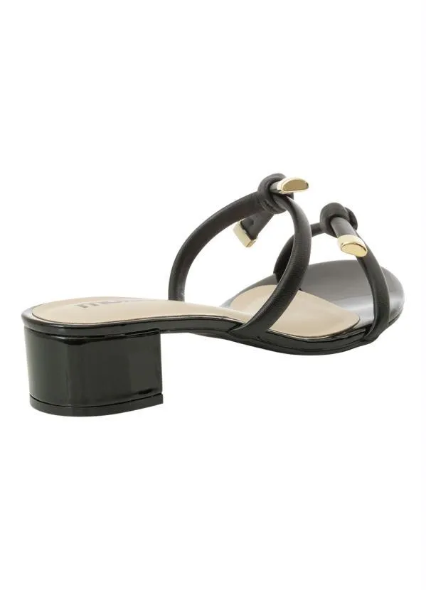 Moleca - Tamanco Moleca Preto em Sintético 2