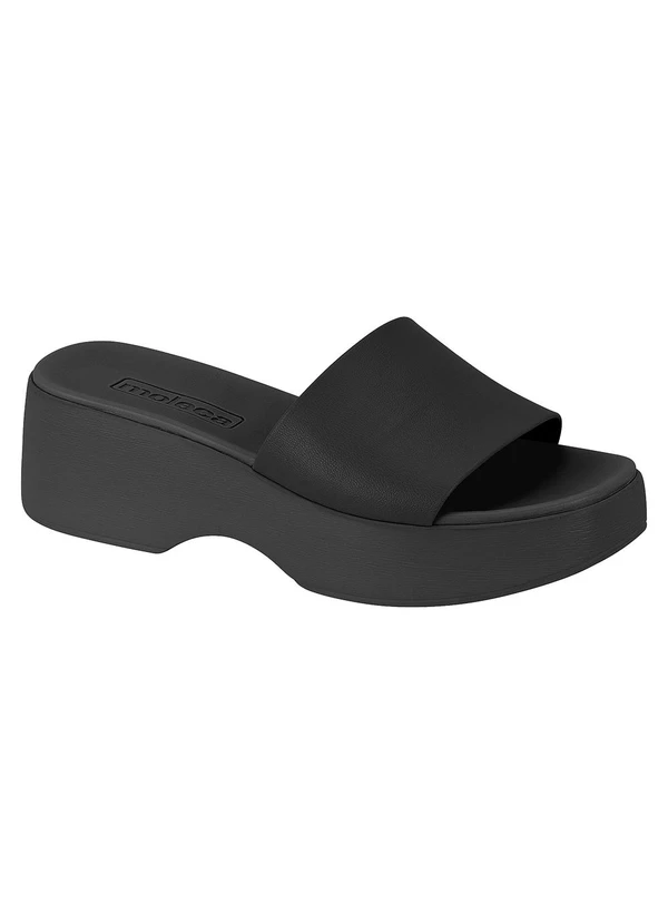 Moleca - Tamanco Moleca Preto em Sintético