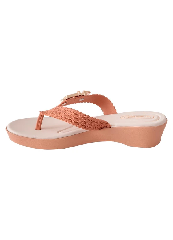 Perfecta - Tamanco Nude em Pvc 3