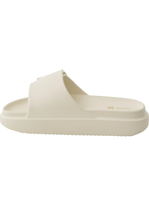 Perfecta - Tamanco Off White com Detalhe de Fivela 3