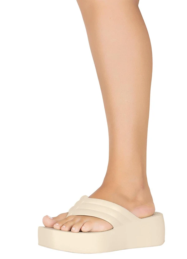 Perfecta - Tamanco Off White em Eva Super Leve 5