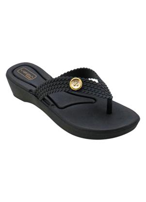 Tamanco (Preto) com Adere�o