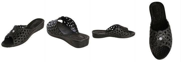 Tamanco Preto com Detalhe