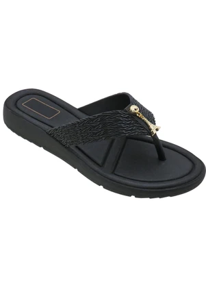 Perfecta - Tamanco Preto com Palmilha Confort - PERFECTA