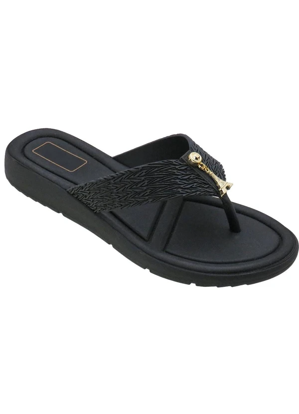 Perfecta - Tamanco Preto com Palmilha Confort